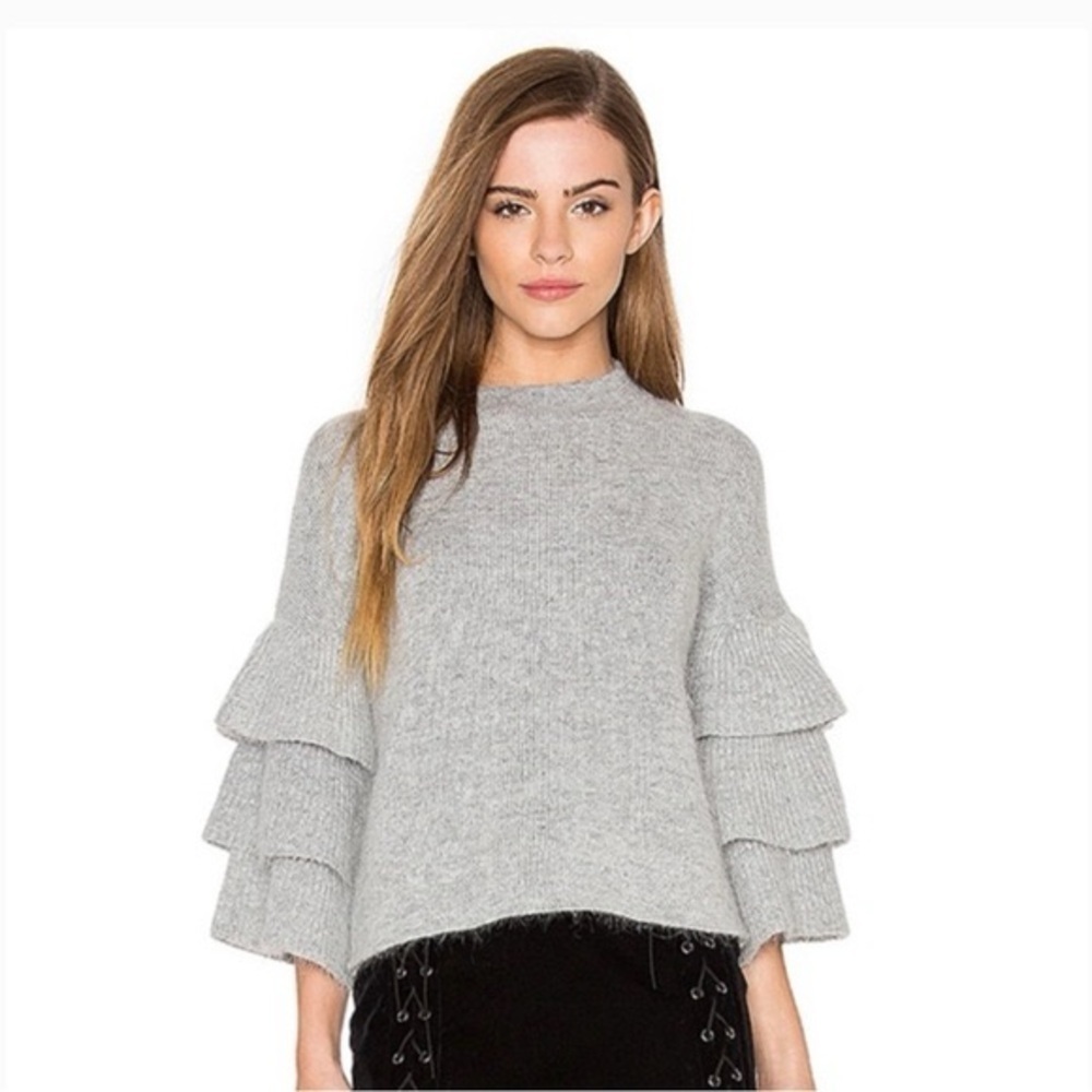Endless Rose Ruffle Sweater Small - Picture 5 of 16
